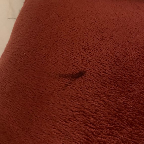 Red and blue mermaid sequin pillow - Picture 5 of 5